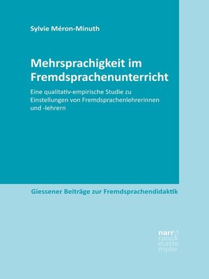 cover image of Mehrsprachigkeit im Fremdsprachenunterricht